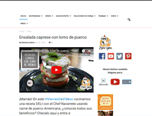 Tablet Screenshot of mamitagallina.com